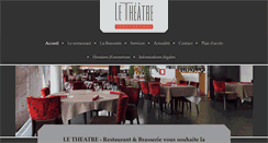 Desktop Screenshot of letheatre-restaurants.com
