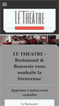 Mobile Screenshot of letheatre-restaurants.com